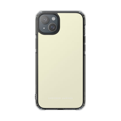 Light Yellow iPhone 15 - Clear Impact Phone Case