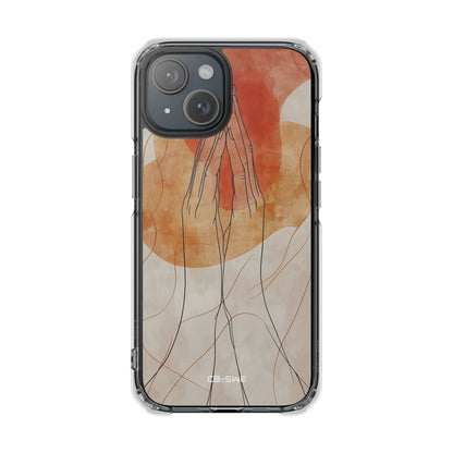 Hands Embrace Light iPhone Case - Impact