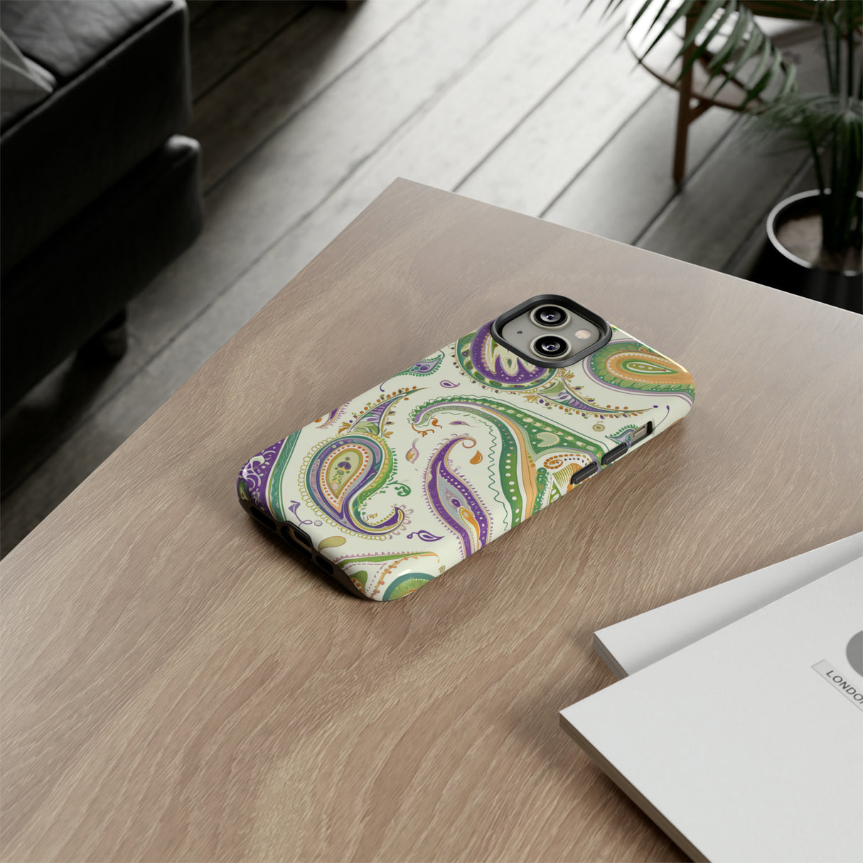 Paisley Pastel Elegance - Protective Phone Case