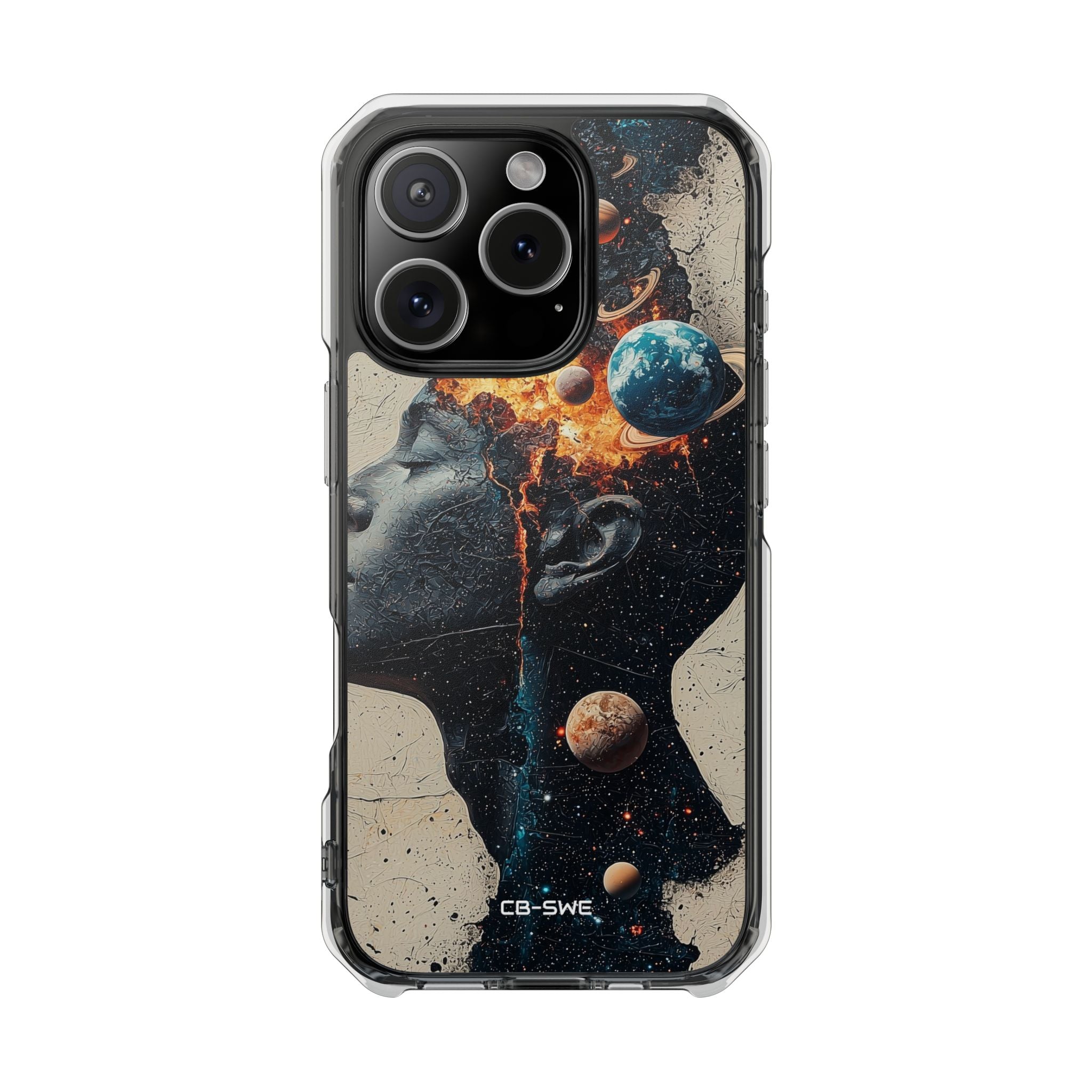 Cosmic Mind Erupts iPhone Case - Impact