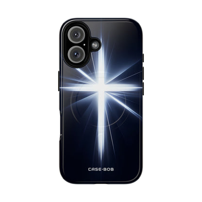 Glowing Crossburst iPhone 16 Case - Tough+