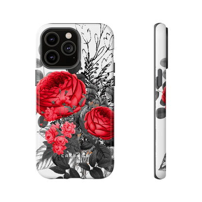 Roclops Gothic Flower - Protective Phone Case