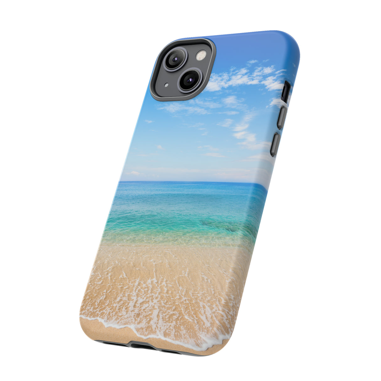 Tropical Beach - Protective Phone Case