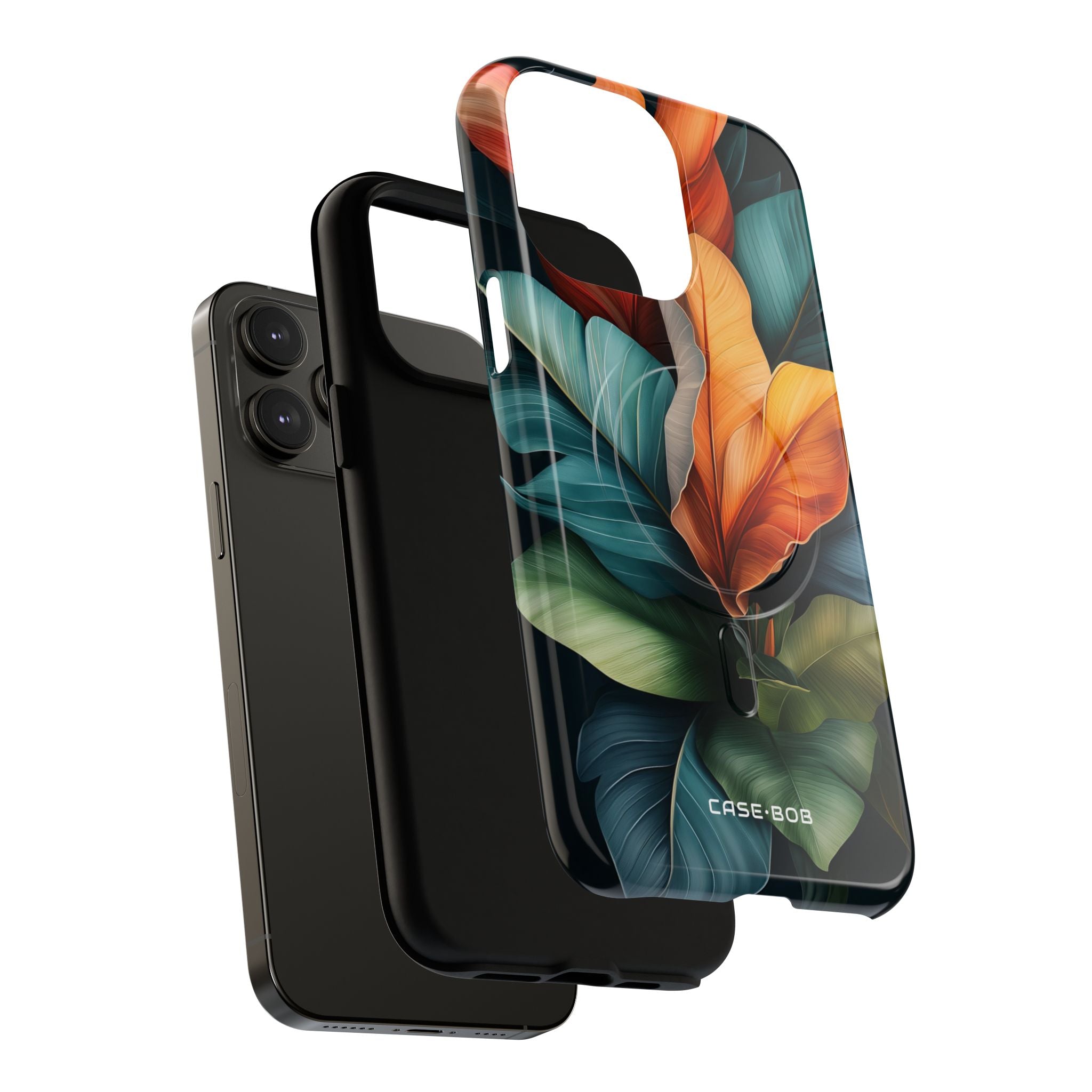 Tropical Leafburst iPhone 14 Pro Max Case - Tough+