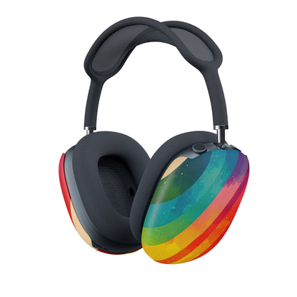 Curved Rainbow Breeze - AirPod Max Case