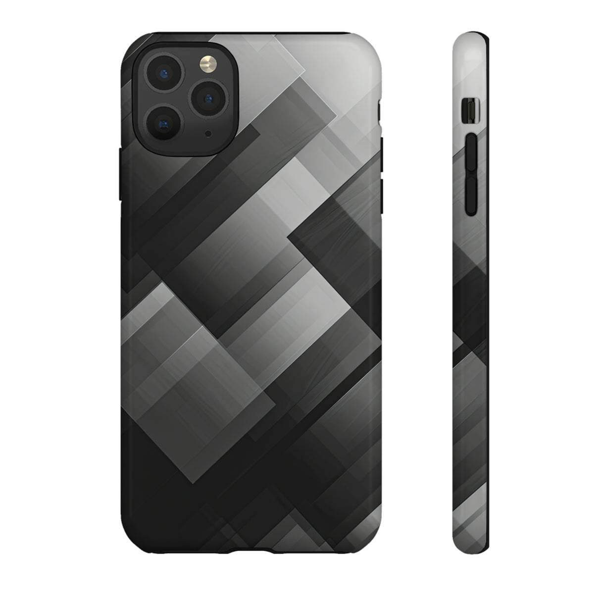 Gradient Grey Shades - Protective Phone Case