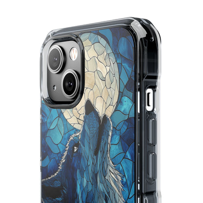 Wolf Howls Moonlight iPhone Case - Impact