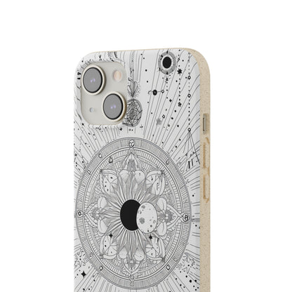 Celestial Mandala Mystique | Biodegradable Phone Case