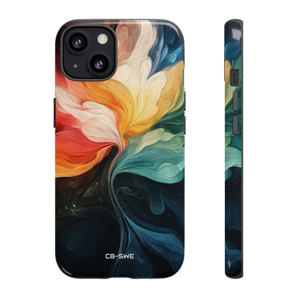 Vibrant Flower Burst - iPhone Case