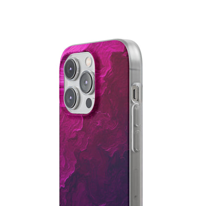 Violet Swirl iPhone 14 Pro Case - Soft