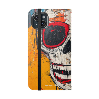 Skull Frenzy - iPhone 15 Plus Case - Wallet