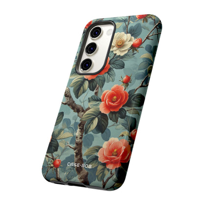 Coral Bloom Samsung S23 Case - Tough