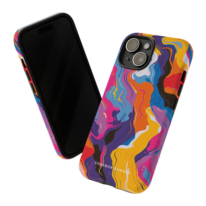 Vortex Colorwave iPhone 15 - Tough Phone Case