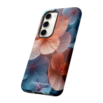 Peach Blossom Serenity - Tough Samsung S23 Phone Case