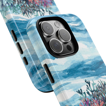 Aquatic Life Watercolors - iPhone Case