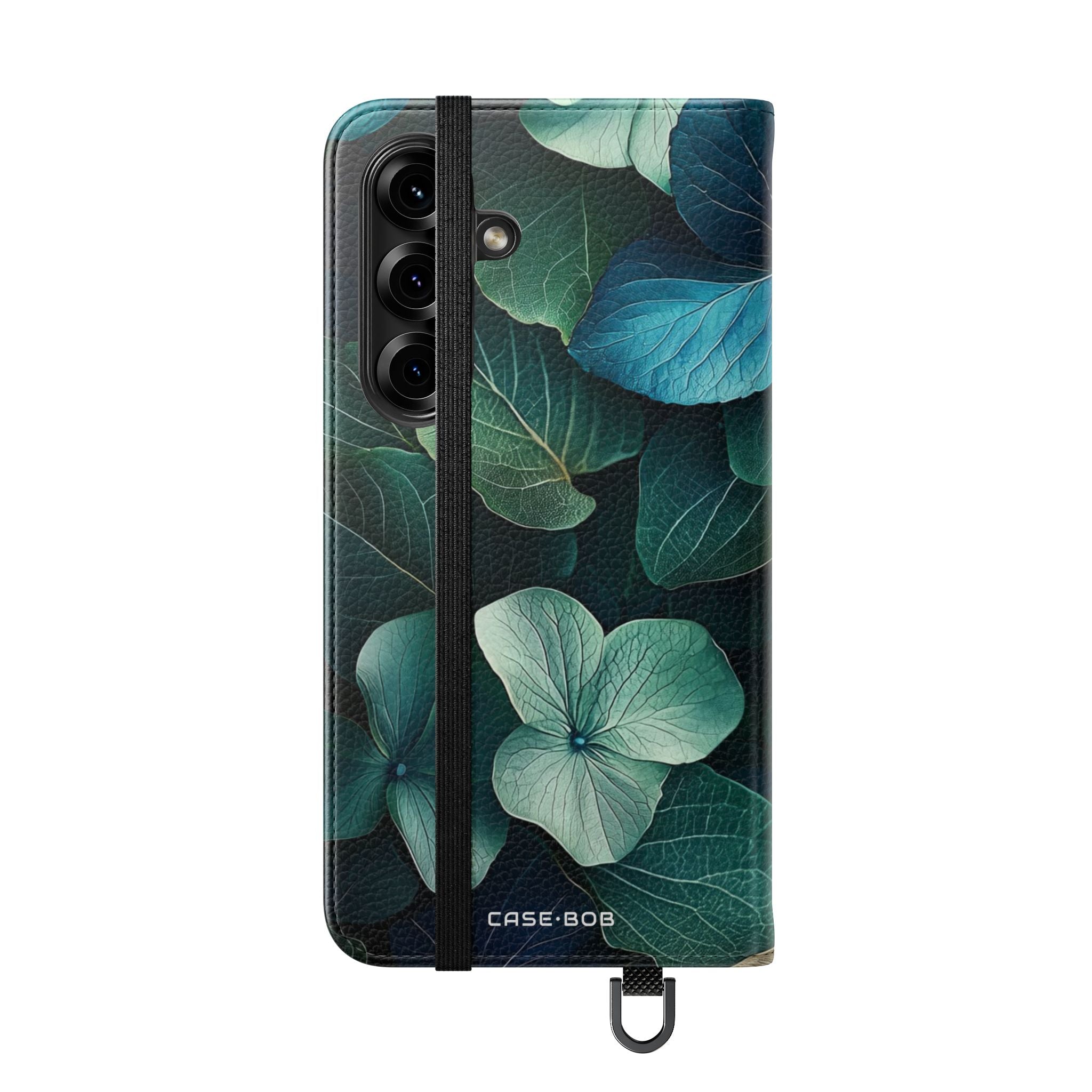 Teal Bloom - Samsung S25 Case - Wallet