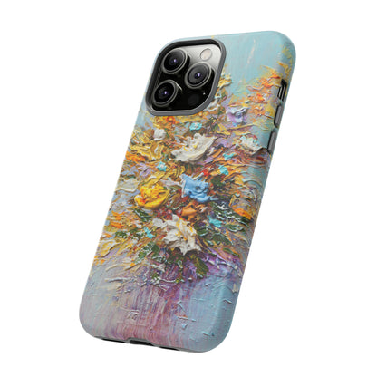 Oil painting - Bouquet of Flowers - Protective Phone Case