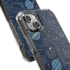 Cosmic Whimsy – Handyhülle für iPhone (Clear Impact – Magnetisch)