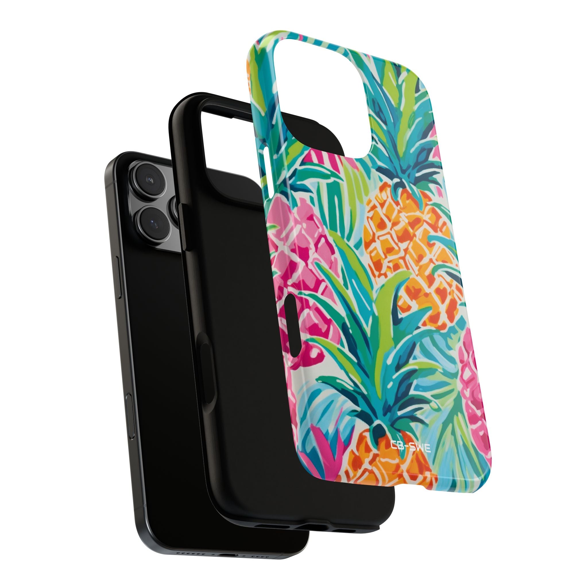 Pineapples Dance Bright - iPhone Case