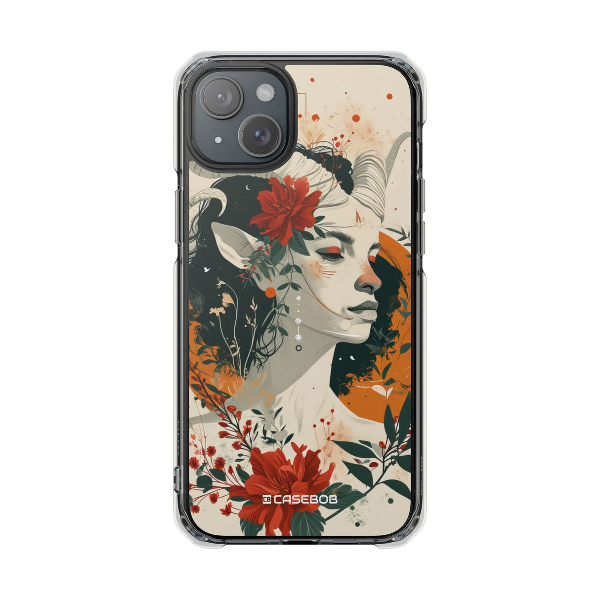 Faun Enchantment - Phone Case for iPhone (Clear Impact - Magnetic)