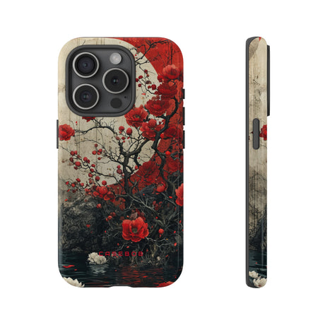 Moonlit Rose Peace - Protective Phone Case