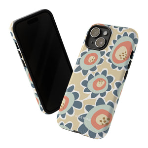 Pastel Happy Flower Phone Case - Protective - Protective Phone Case