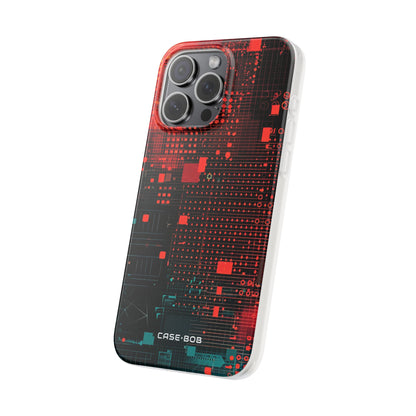 Grid Fusion iPhone 15 Pro Max Case - Soft