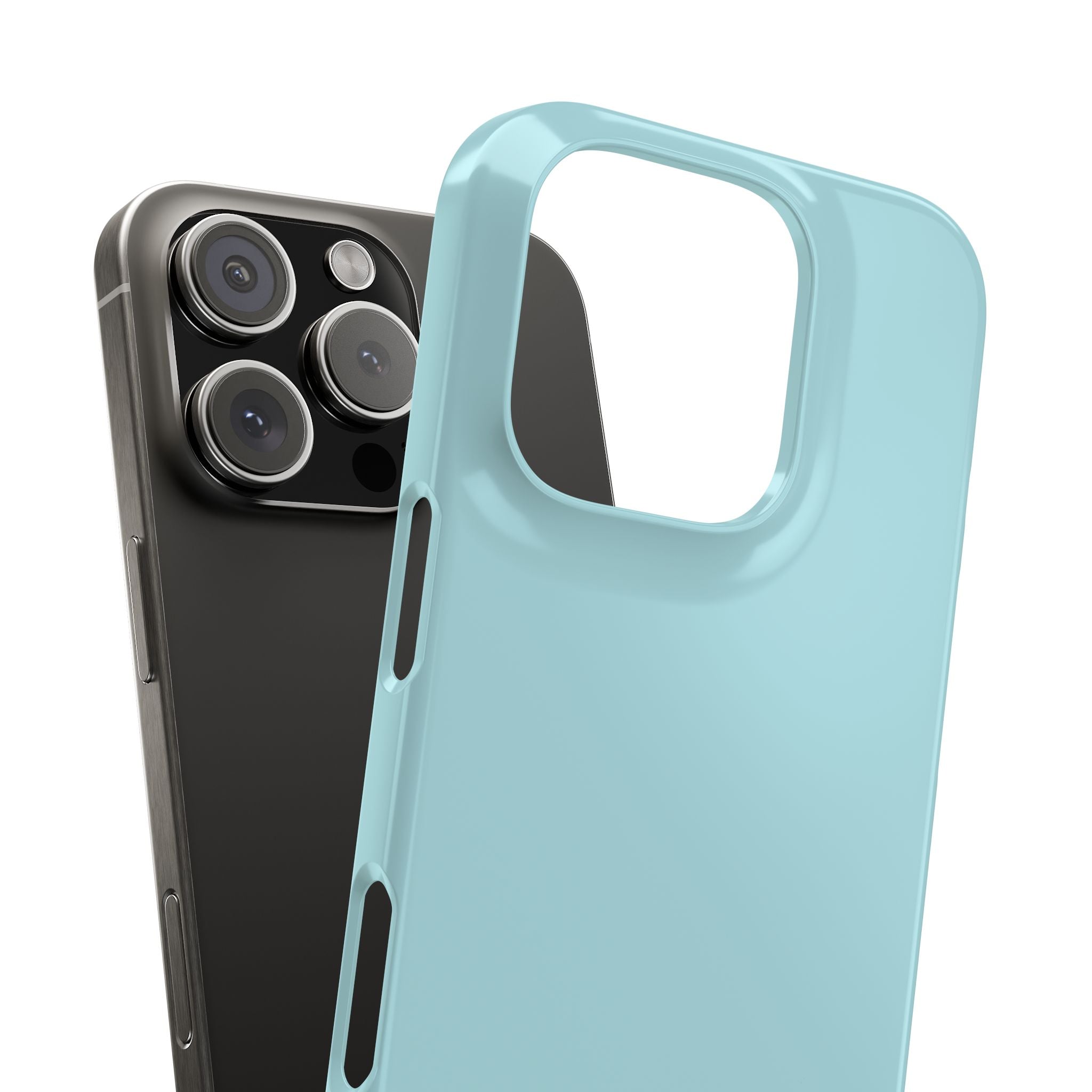 Powder Blue iPhone 16 - Slim Phone Case