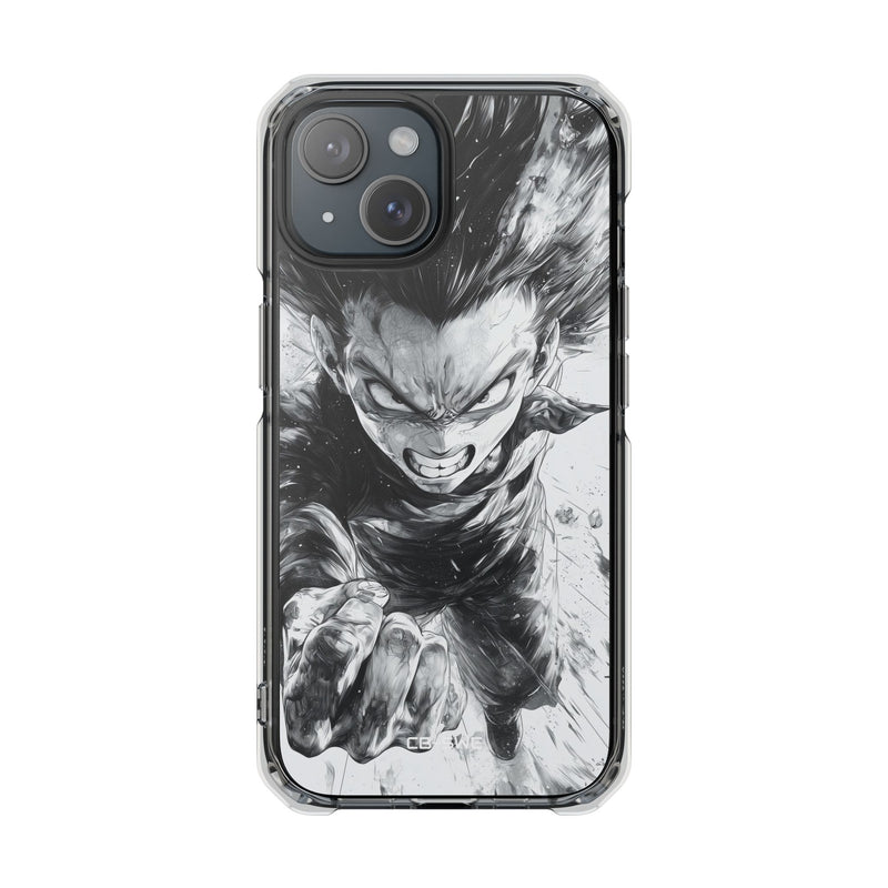 Fist Thrusts Forward iPhone Case - Impact