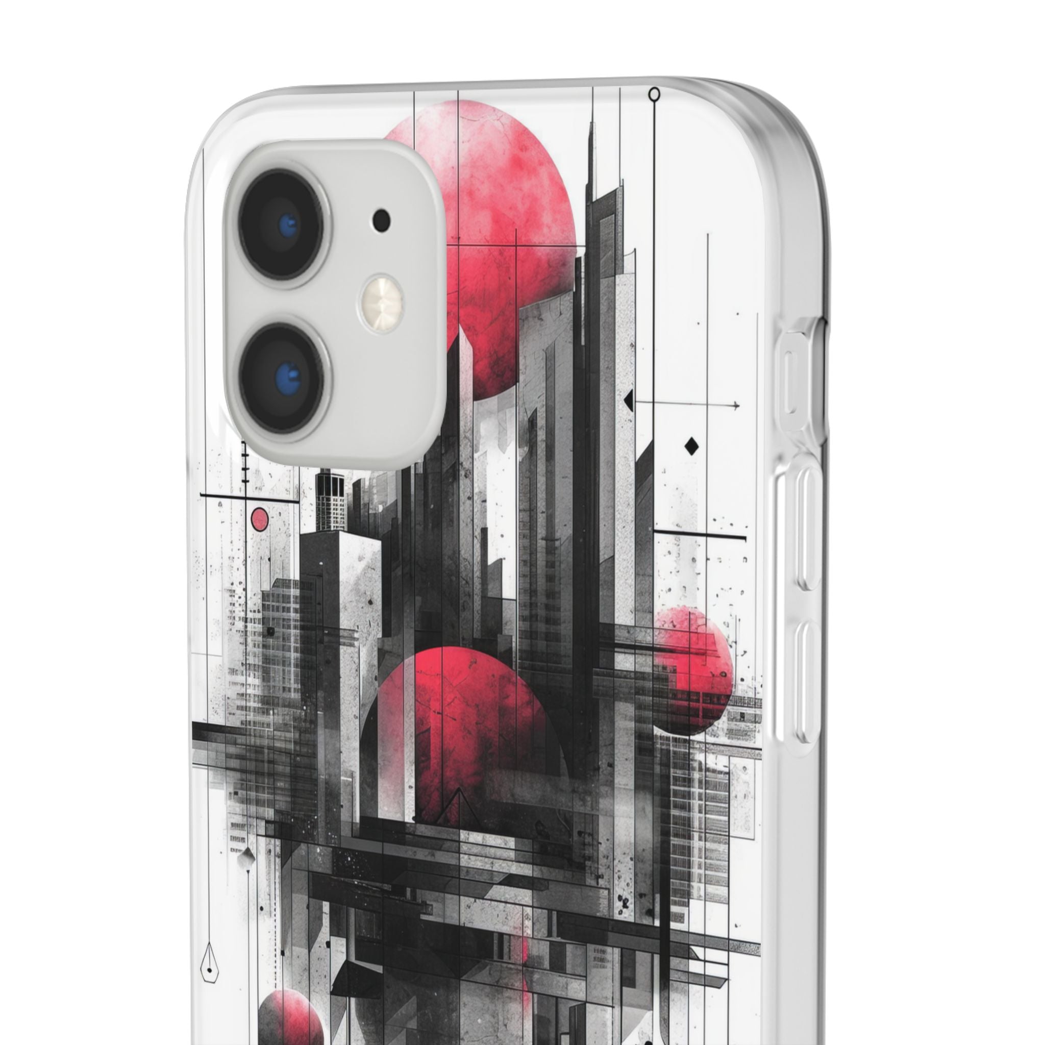 Cyber Gridscape | Flexible Phone Case for iPhone