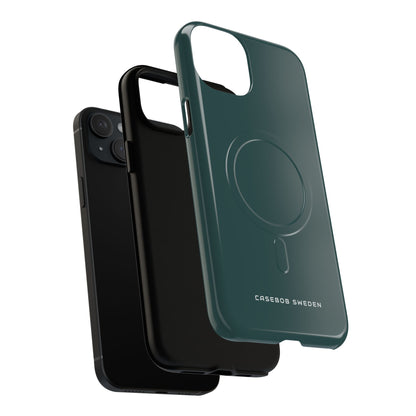 Dark Slate Gray iPhone 15 | Tough+ Phone Case