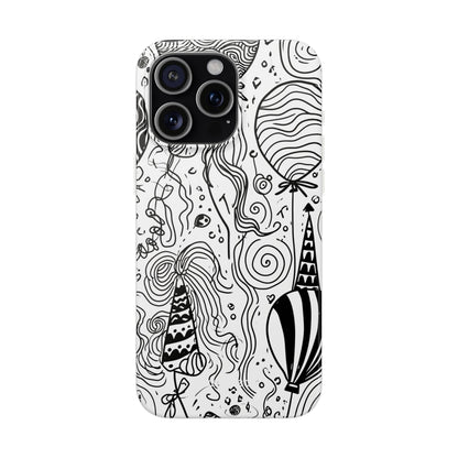 Whimsical Festivity | Flexible Phone Case for iPhone