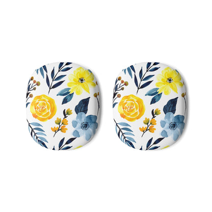 Yellow Blue Blossoms - AirPod Max Case