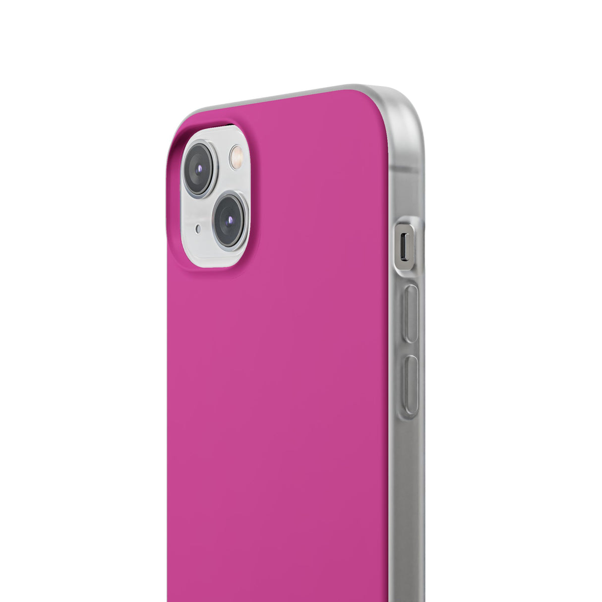 Hot Magenta | Handyhülle für iPhone (Flexible Hülle)