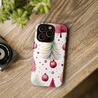 Whimsical Trees Glow - iPhone Case