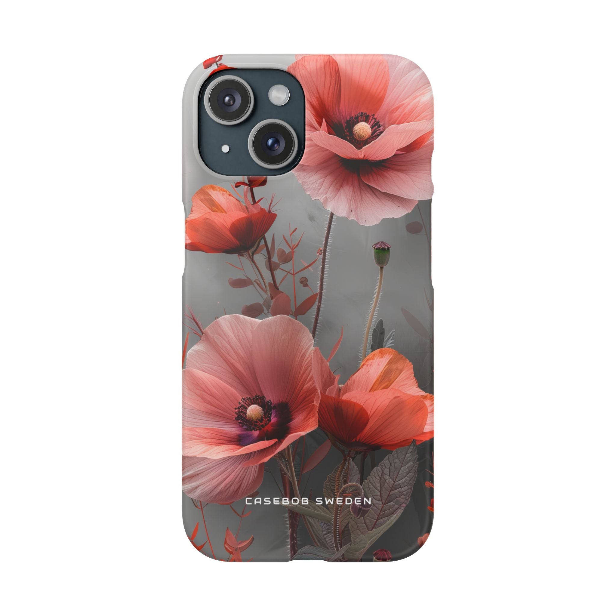 Ethereal Floral Elegance iPhone 15 - Slim Phone Case