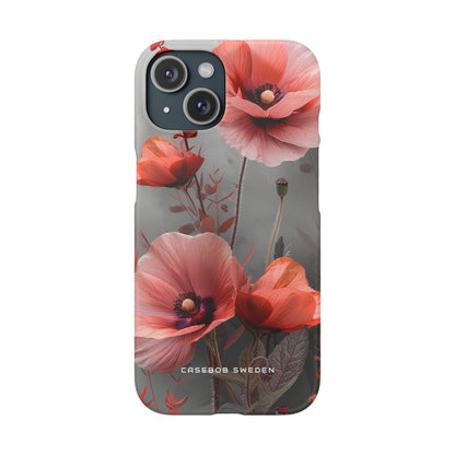 Ethereal Floral Elegance iPhone 15 - Slim Phone Case