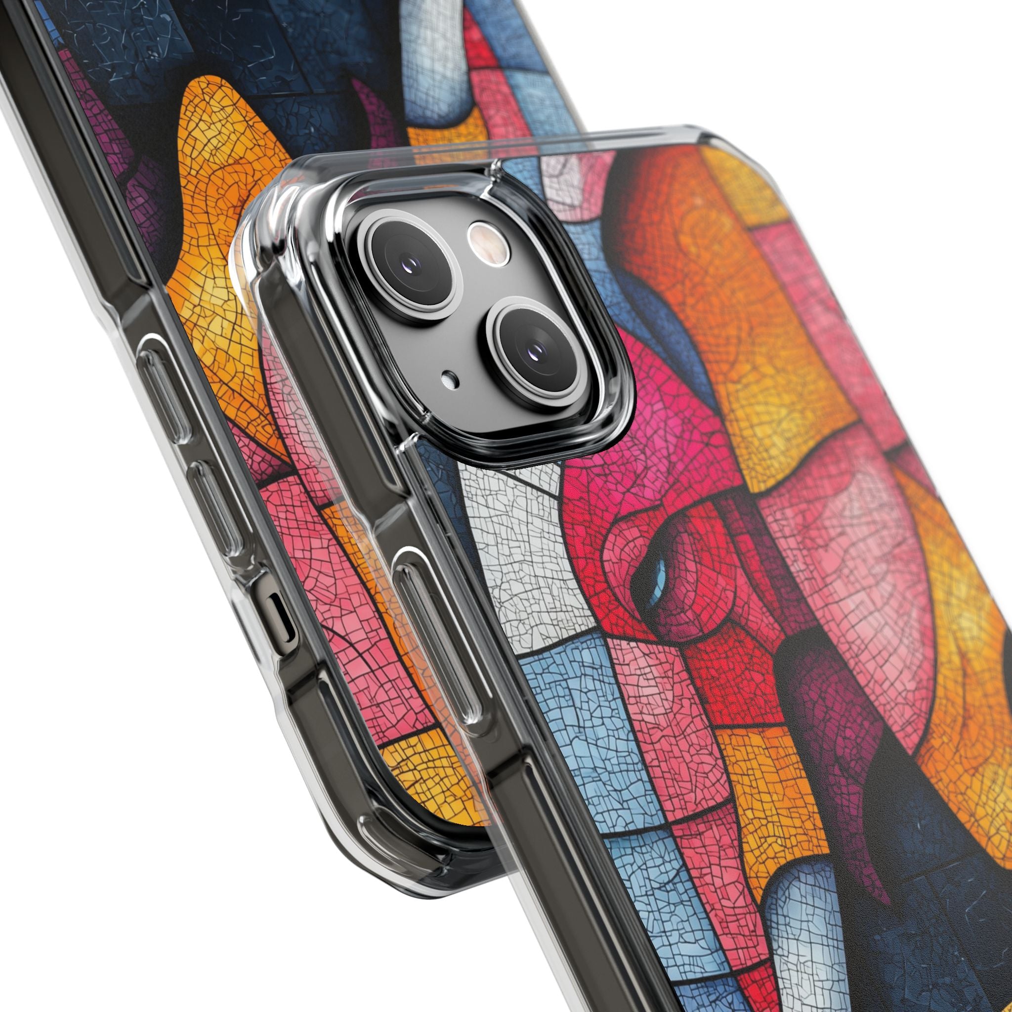 Elephant Reflects Light iPhone Case - Impact