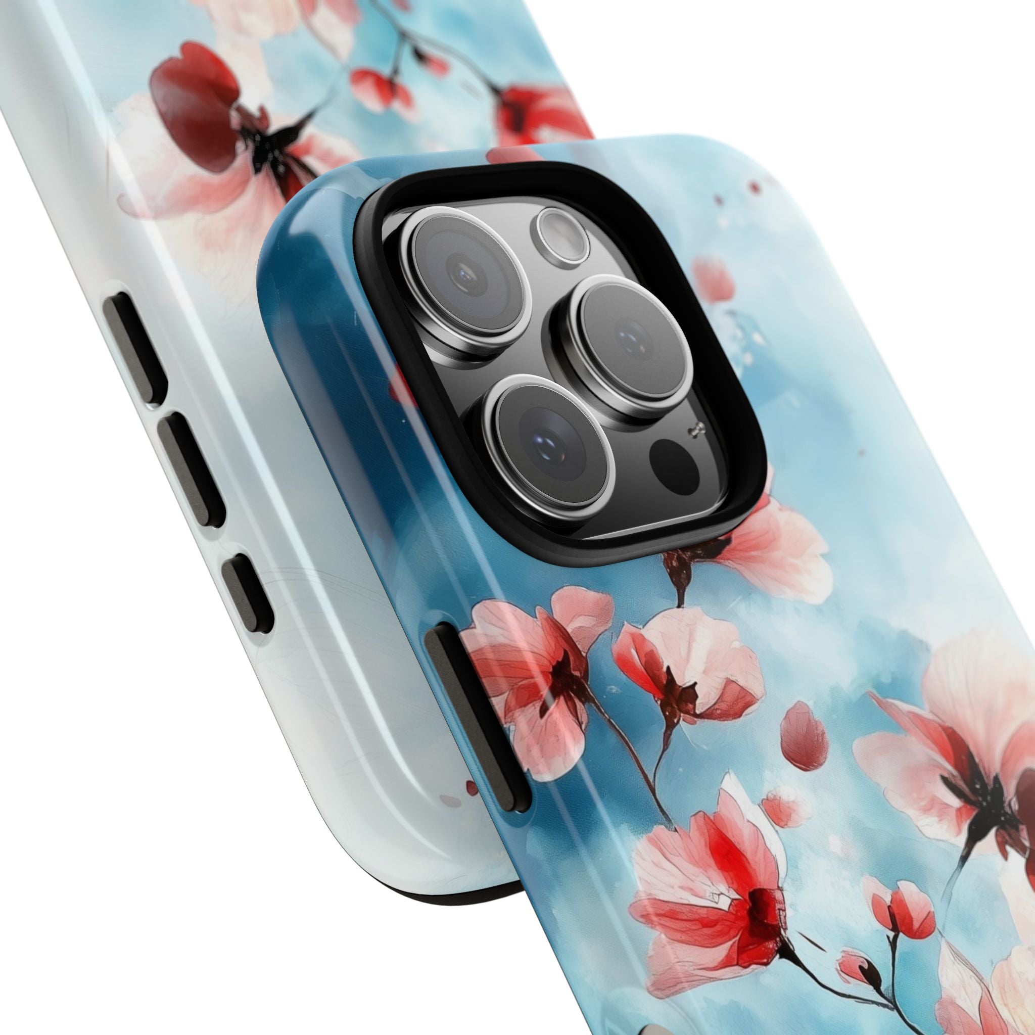 Pink Bloom iPhone 16 Pro Case - Tough