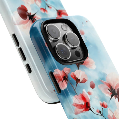 Pink Bloom iPhone 16 Pro Case - Tough