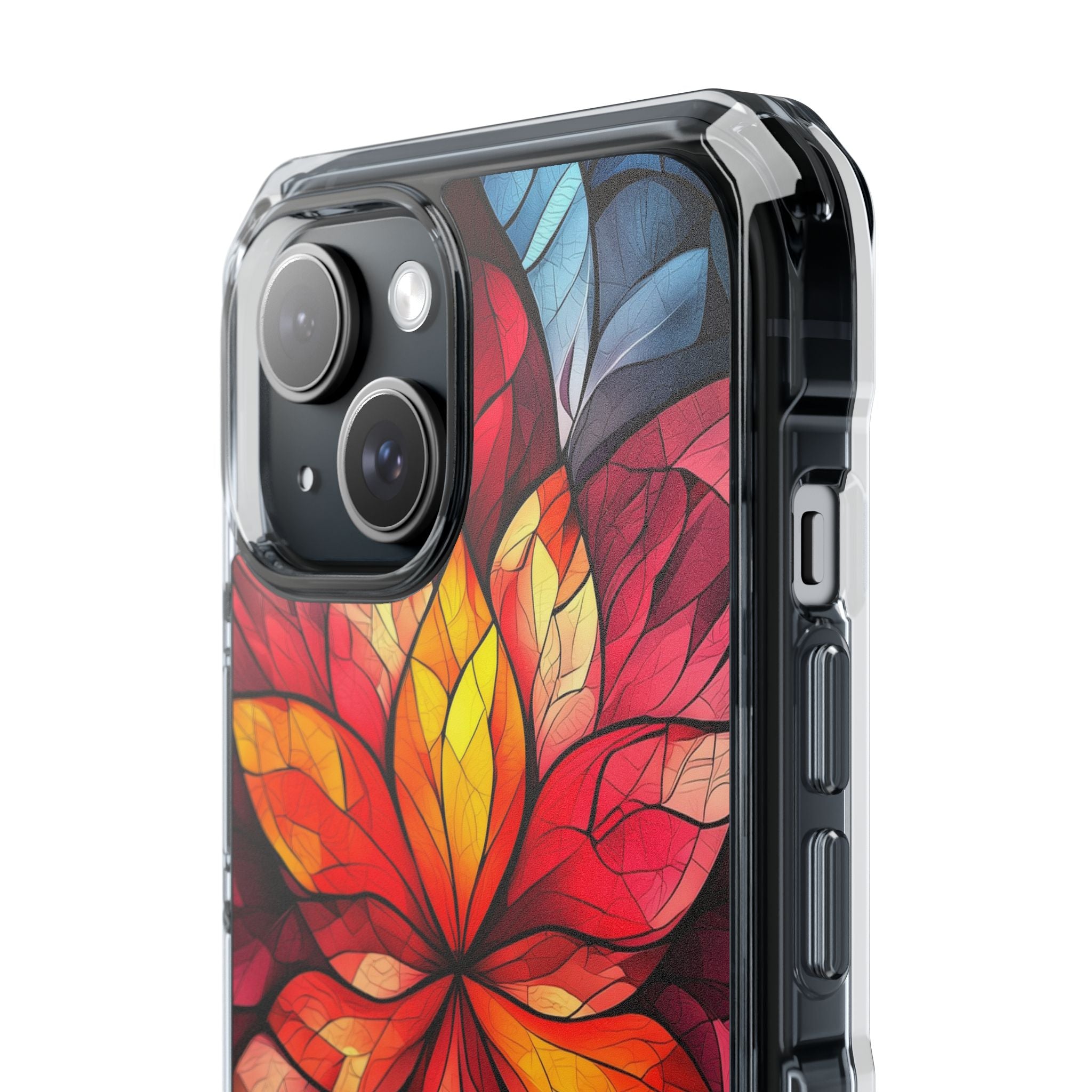 Flame Blossoms Glow iPhone Case - Impact