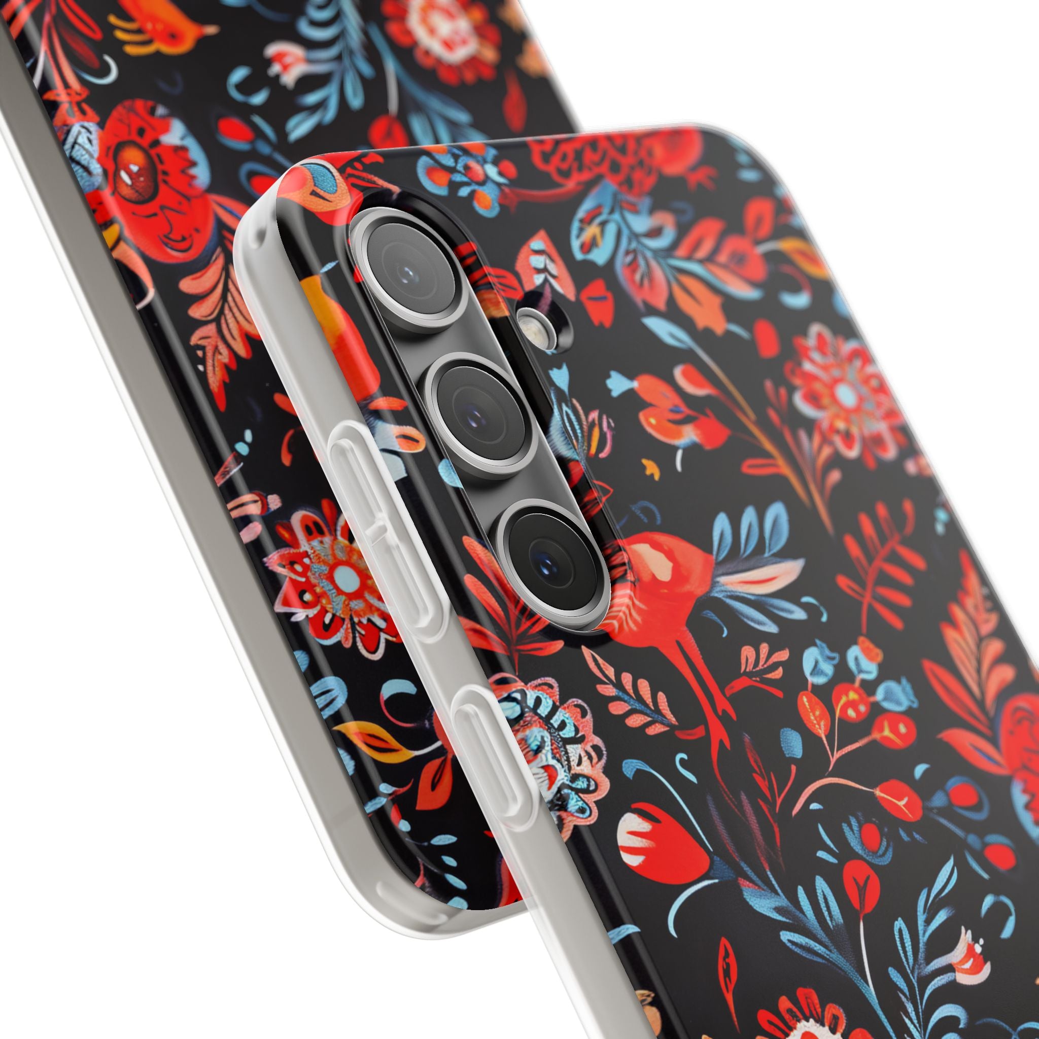 Vivid Birdscape Samsung S24 Plus Case - Soft