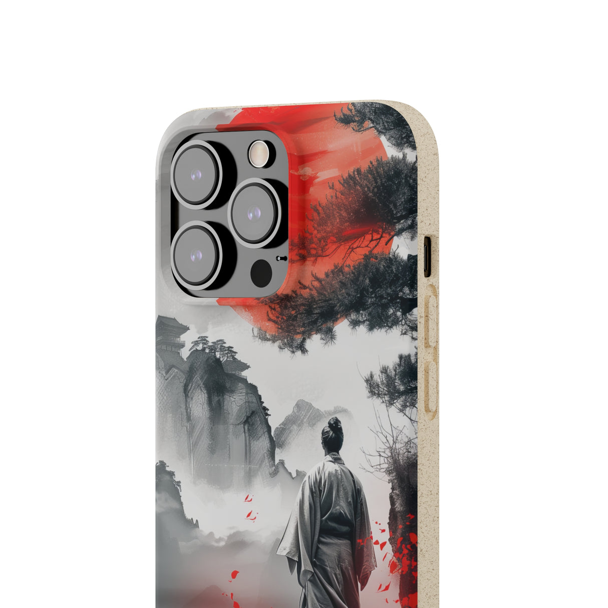 Serene Samurai Sunrise | Biodegradable Phone Case