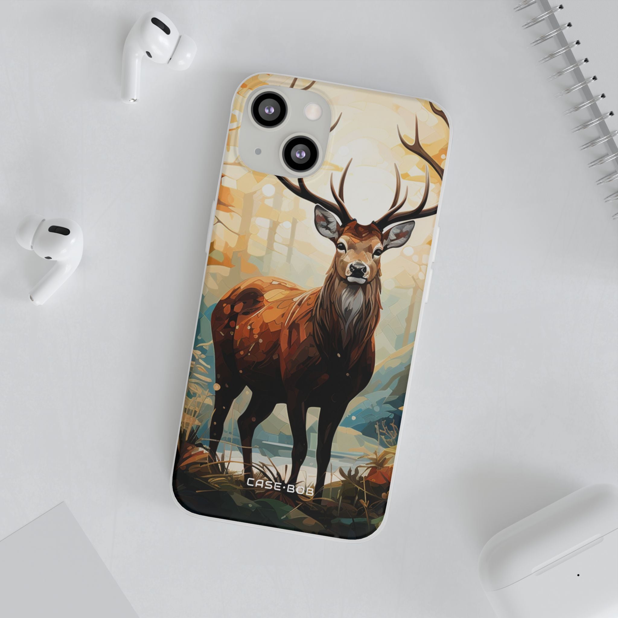 Glowing Stag iPhone 13 - Soft