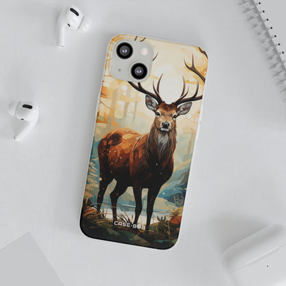 Glowing Stag iPhone 13 - Soft