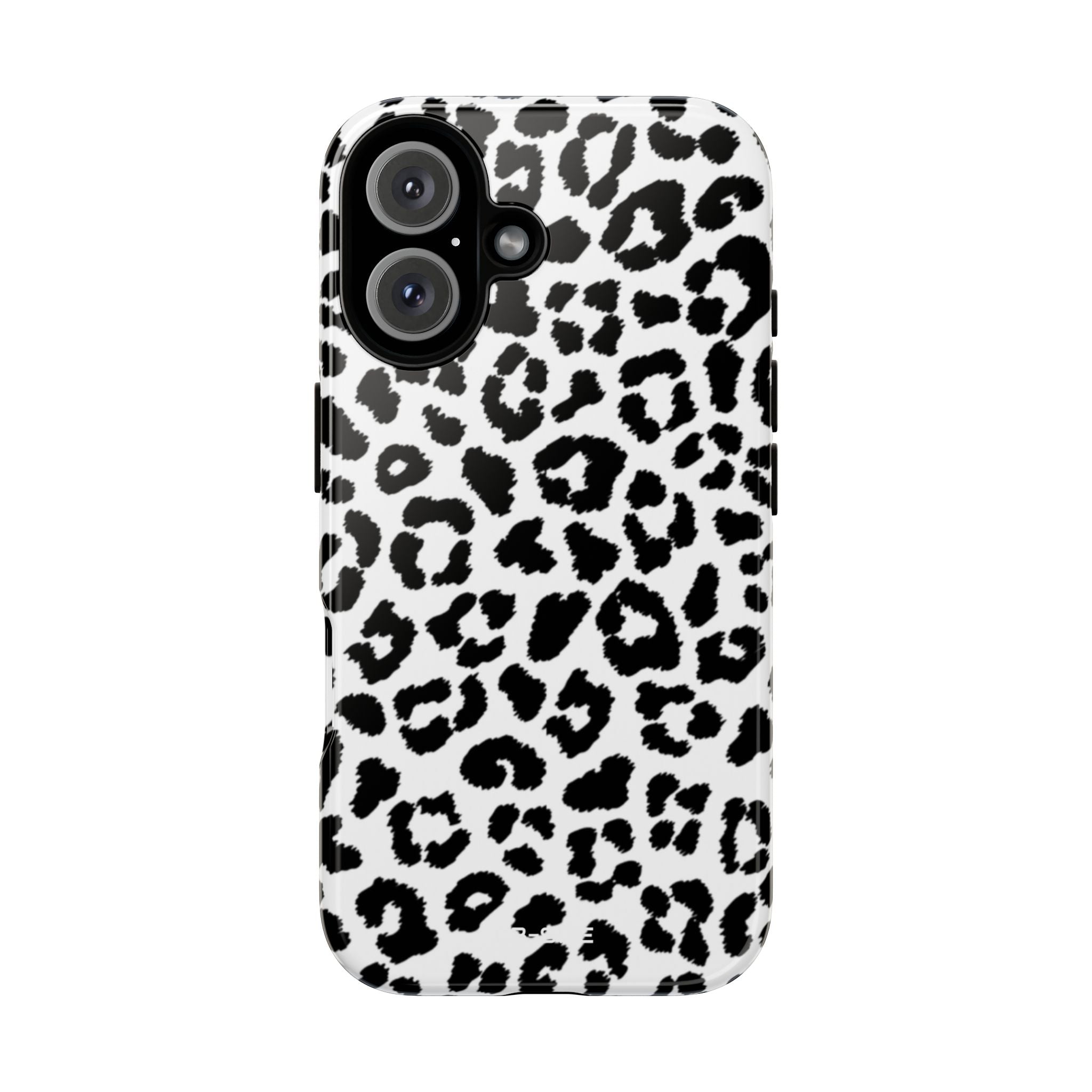 Monochrome Leopard Essence - iPhone Case