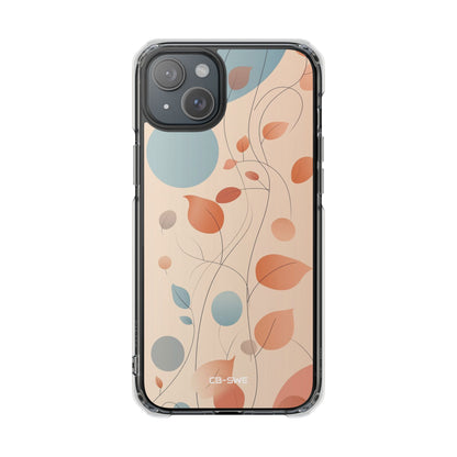 Gentle Leaves Drift iPhone Case - Impact