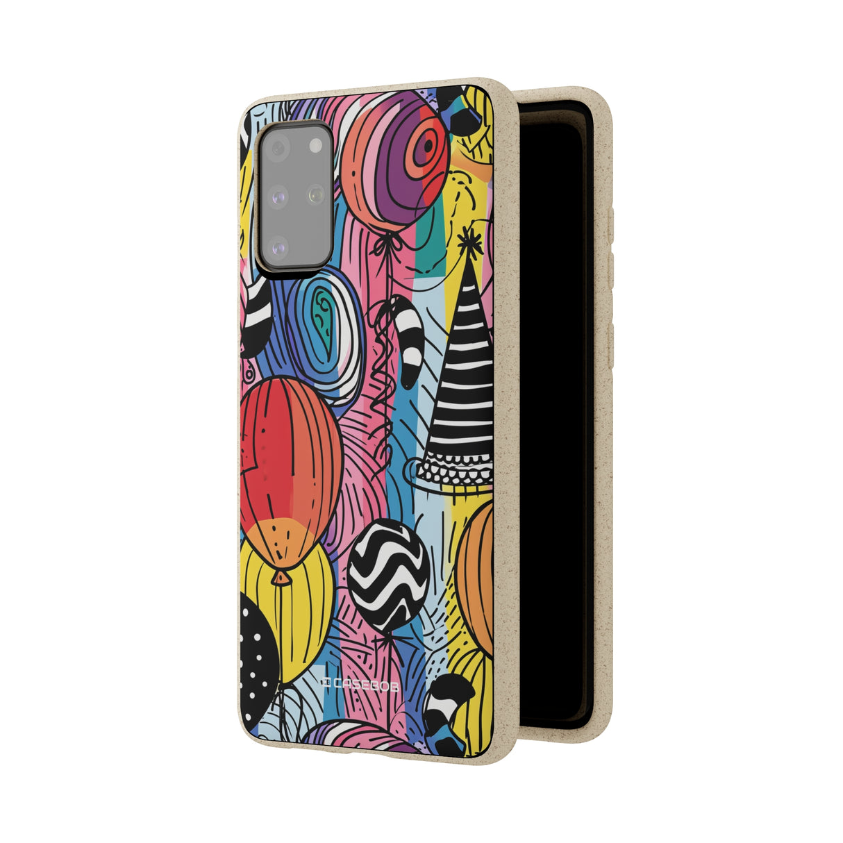 Vibrant Party Whimsy | Biodegradable Phone Case