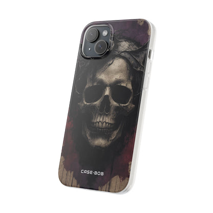 Skull Crown iPhone 15 Plus Case - Soft