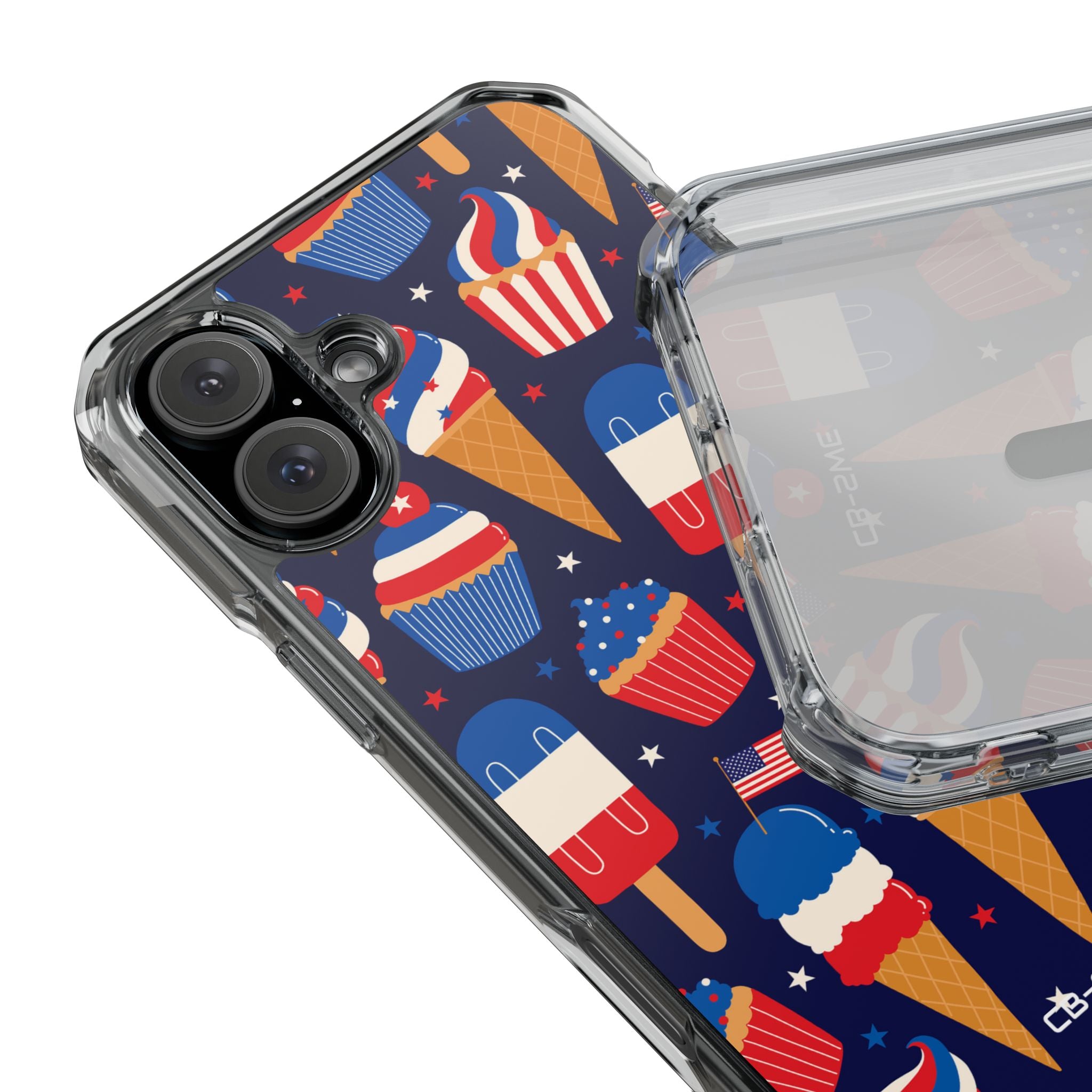 Festive Ice Cream Celebration iPhone Case - Impact